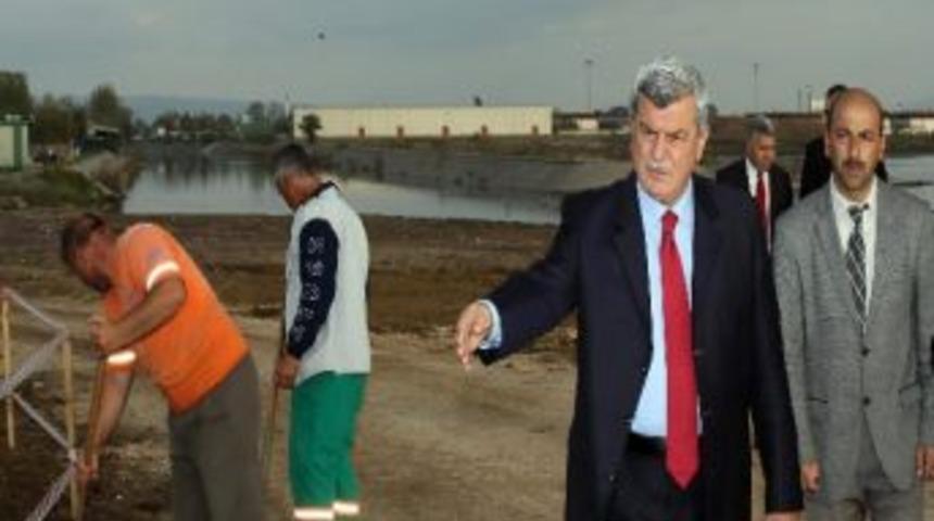 Başkan Karaosmanoğlu Sahil Bandını İnceledi