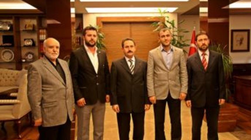 SP' den Vali Başk&ouml;y&rsquo;e hayırlı olsun ziyareti