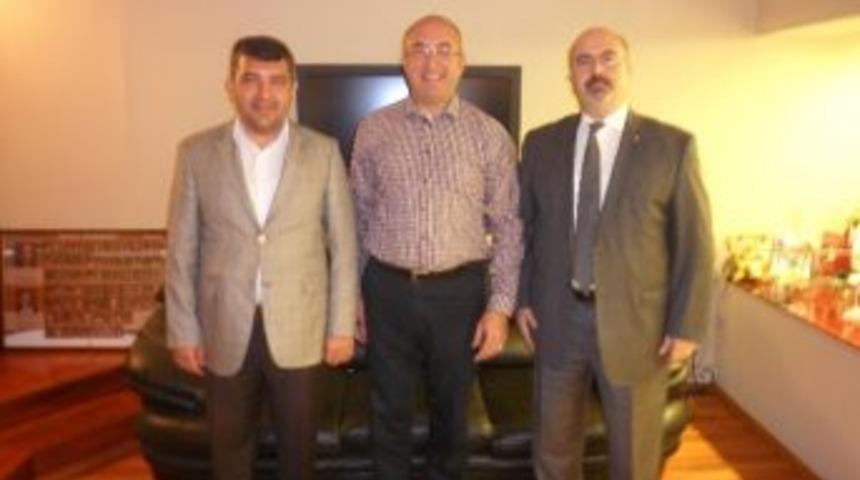 Mep Başkanı &Ouml;zkaya&rsquo;dan Numan Olcar&rsquo;a Ziyaret