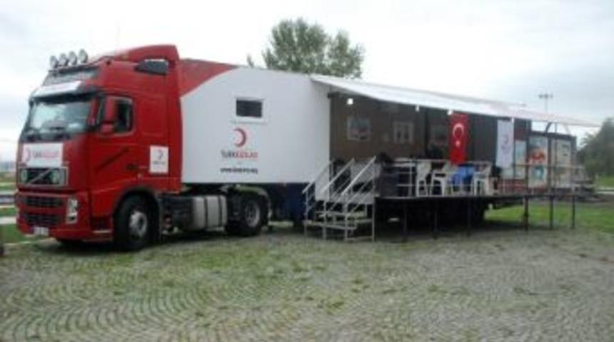 Kızılay Tır'ı Yalova'da