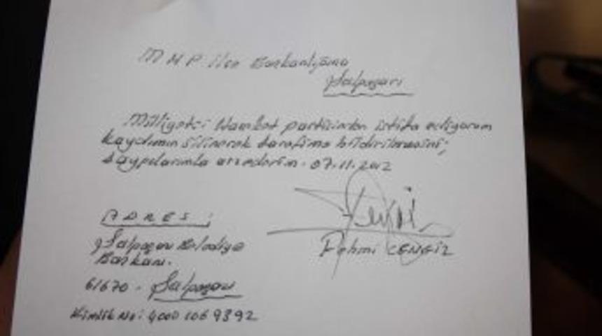 Bah&ccedil;eli'nin Teşekk&uuml;r Konuşmasına Kızan Belediye Başkanı Istifa Etti