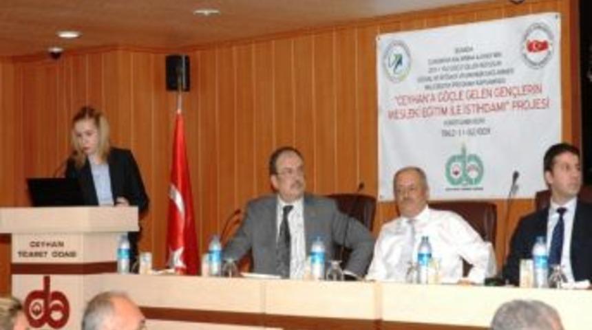 Ceyhan&rsquo;a G&ouml;&ccedil;le Gelen Gen&ccedil;lerin Mesleki Eğitim İle İstihdamı Projesi