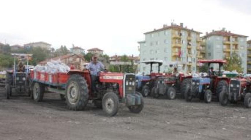 Sungurlu&rsquo;da 4 Bin 333 Aileye K&ouml;m&uuml;r Dağıtımına Başlandı