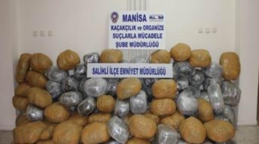 Salihli&rsquo;de 415 Kilo Esrar Ele Ge&ccedil;irildi