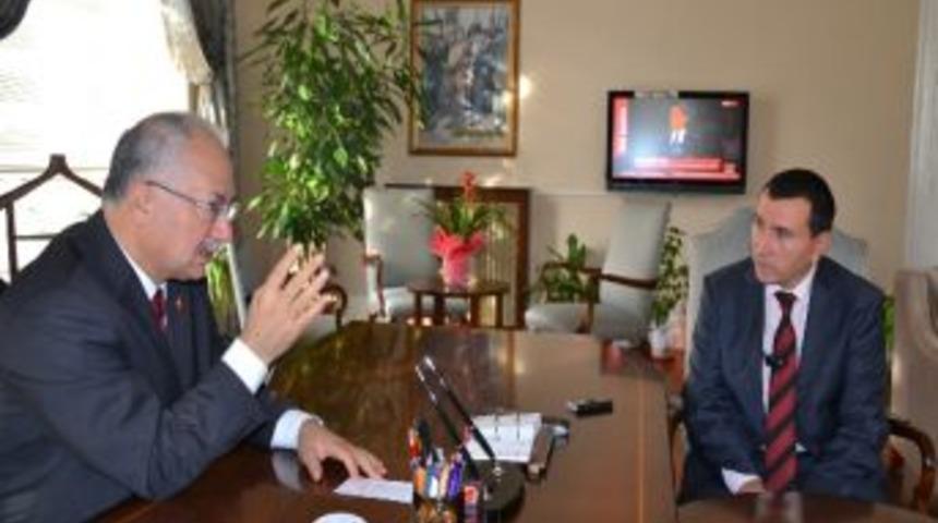 Khb Genel Sekreteri T&uuml;rkyılmaz'dan Vali Daş&ouml;z&rsquo;e Ziyaret