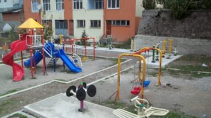 Belediyeden Yeni Park Yapıldı