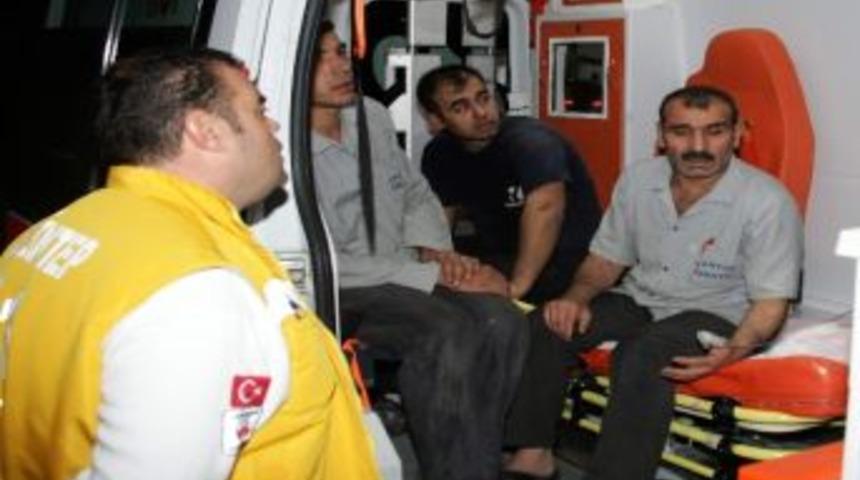 Olası Faciayı İş&ccedil;iler &Ouml;nledi