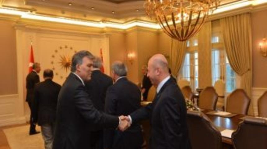 Cumhurbaşkanı Abdullah G&uuml;l M&uuml;siad Heyetini Kabul Etti