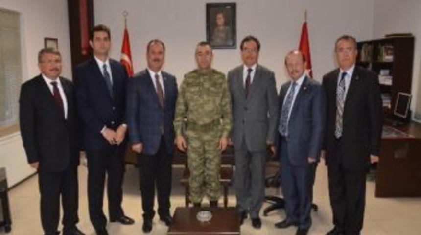Dto Heyeti, Tuğgeneral Hakbilen&rsquo;i Ziyaret Etti