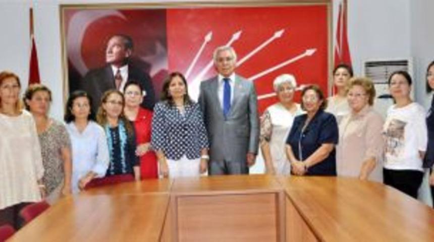 G&uuml;vel'den CHP Kadın kollarına ziyaret