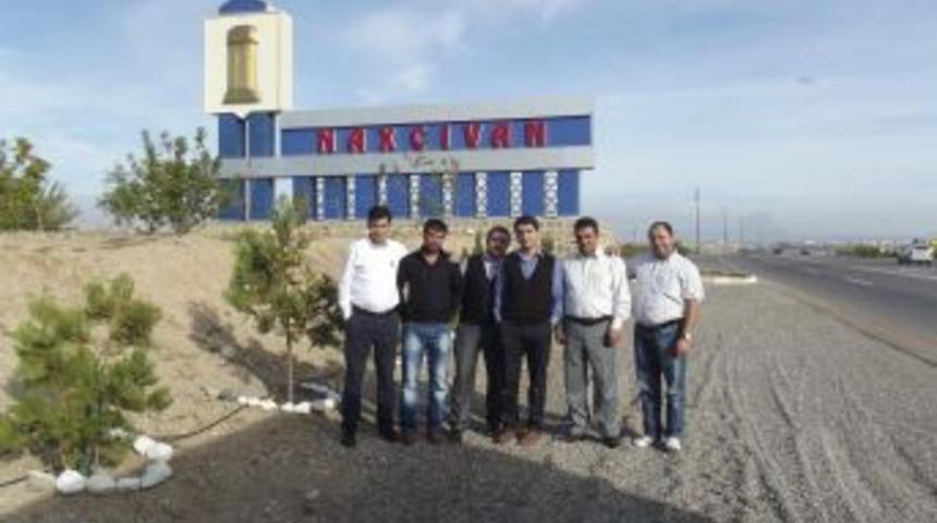 Karslı Iş Adamları Nahcivan&rsquo;ı Ziyaret Etti