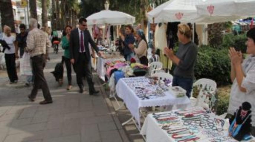 Kocadon, &Uuml;reten Kadınları Ziyaret Etti