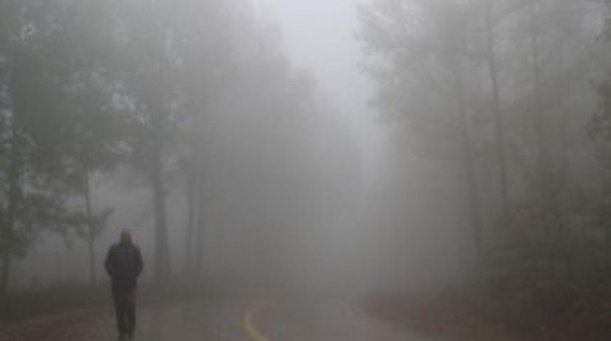 İlk Karın D&uuml;şt&uuml;ğ&uuml; Uludağ, Yoğun Sis Altında