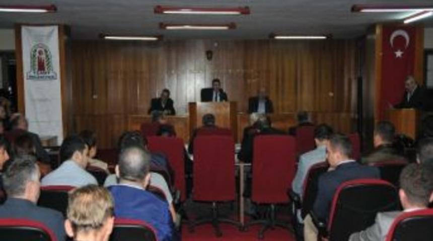 &Ccedil;an Belediye Meclisi Toplandı