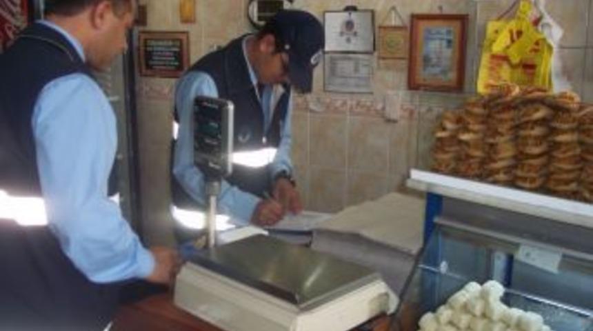 Zabıta Ekipleri Pastaneleri Denetledi