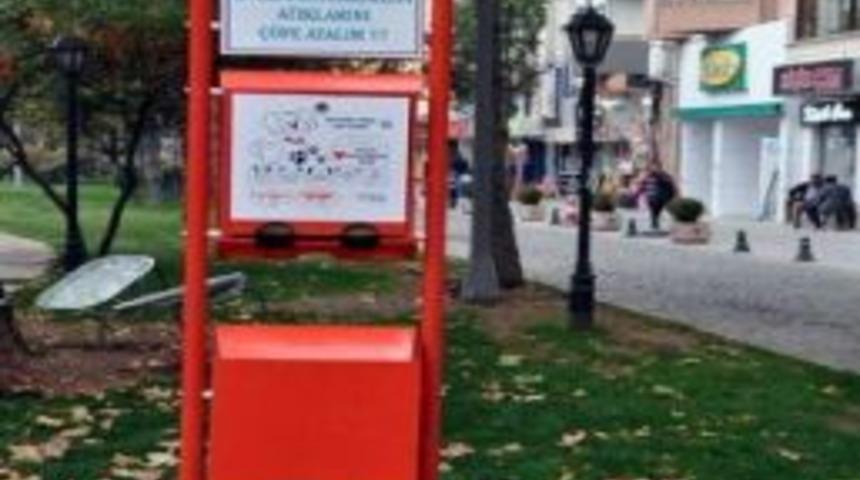 Odunpazarı Belediyesi'nden Hiyjenik Torba Kutuları