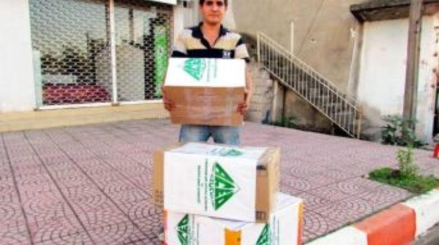 A&ccedil;ed'den K&ouml;y Okuluna Kırtasiye Yardımı