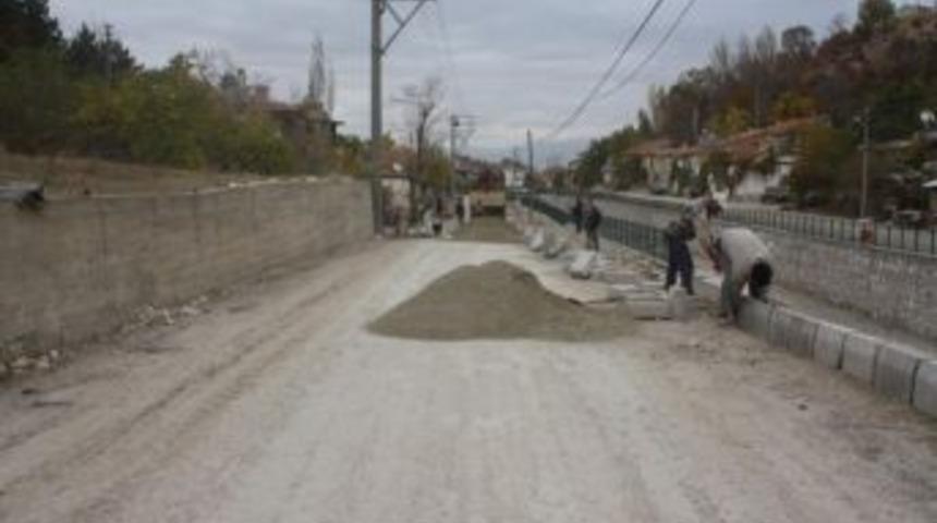 &Ccedil;ay Dere Mahallesinde Bord&uuml;r &Ccedil;alışmaları Başlatıldı