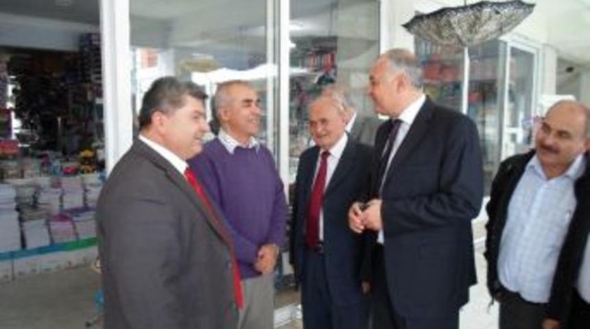 Sevim&ccedil;ok Serik&rsquo;te Esnafı Ziyaret Etti