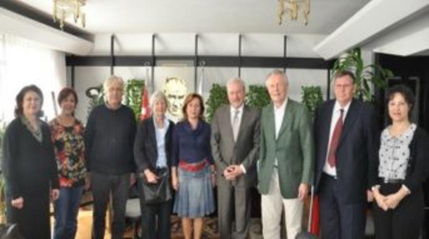 Başkan Okay'a, Almanya'dan Belediyeci Konuk