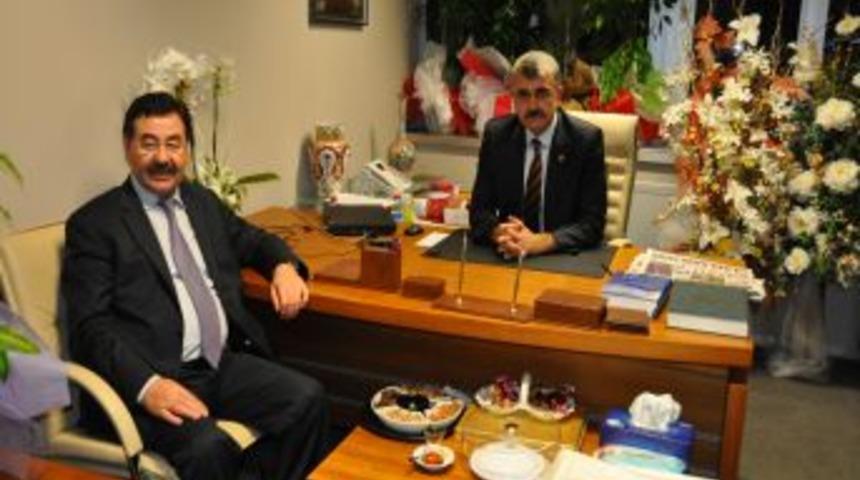 &Ccedil;i&ccedil;eği Burnunda Yargıtay &Uuml;yesine Başkan Odabaşı'ndan Ziyaret