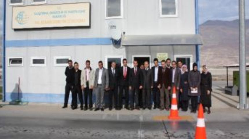 Assistt Ubak &Ccedil;ağrı Merkezi Personeli Denetleme İstasyonunu Ziyaret Etti