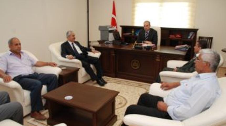 &Ccedil;etinkaya&rsquo;dan Başsavcı Başdaş&rsquo;a ziyaret