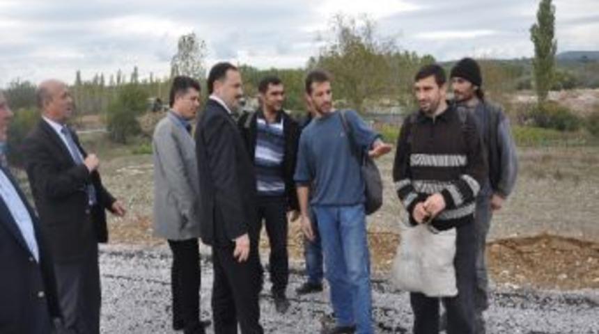 Belediye Başkanı Hasan Ergene İş&ccedil;ilerin Durak Talebini Geri &Ccedil;evirmedi