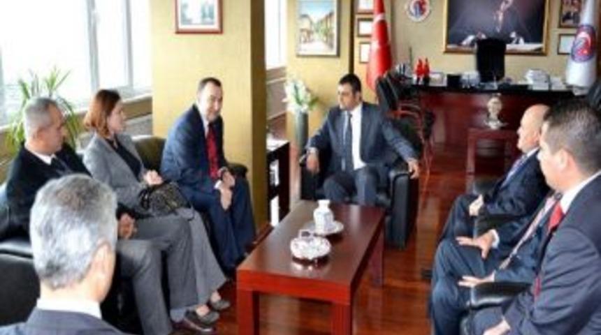 &Ccedil;anakkale Baro Y&ouml;netiminden La&ccedil;iner&rsquo;e Ziyaret