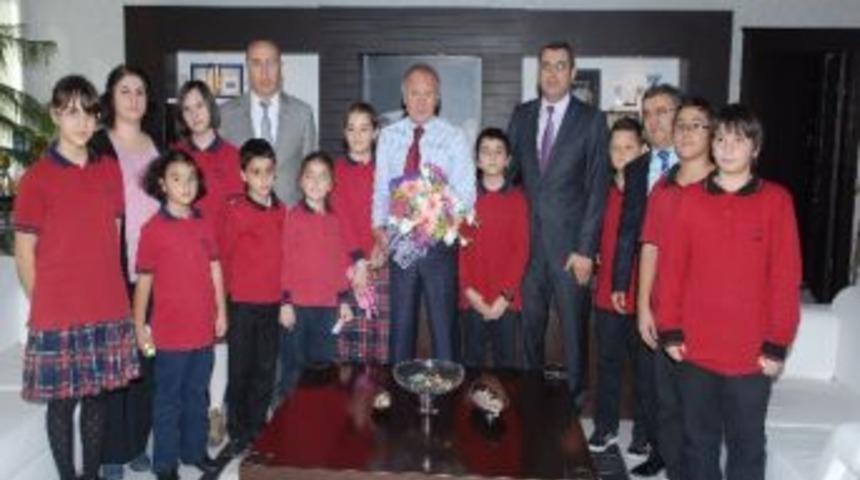 Şehircilik G&uuml;n&uuml;&rsquo;nde Evcilmen&rsquo;in Minik Konukları