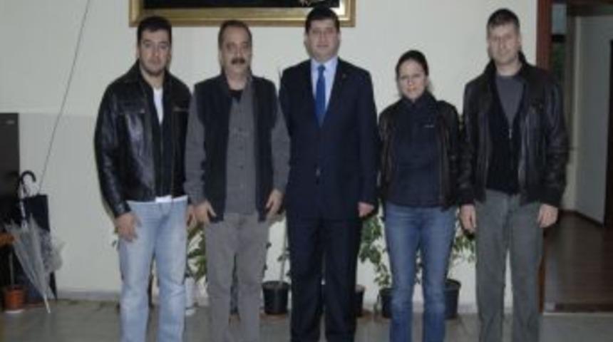 Veteriner Hekimleri Odası Y&ouml;netimi Arı&rsquo;yı Ziyaret Etti