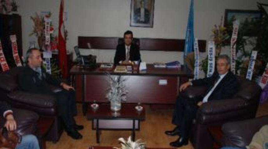 Tes-iş Sendikası'ndan, Hastanenin Yeni Y&ouml;netimine Ziyaret