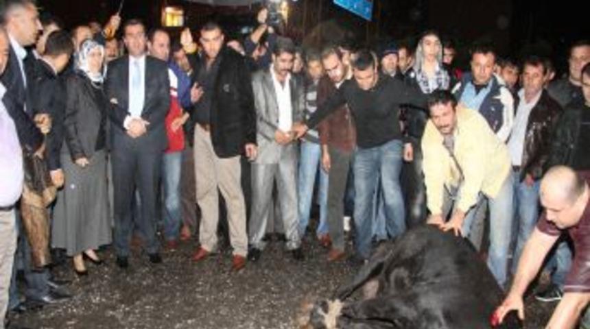 Payaslılar Yağmur Altında Il&ccedil;e Olmayı Kutladı