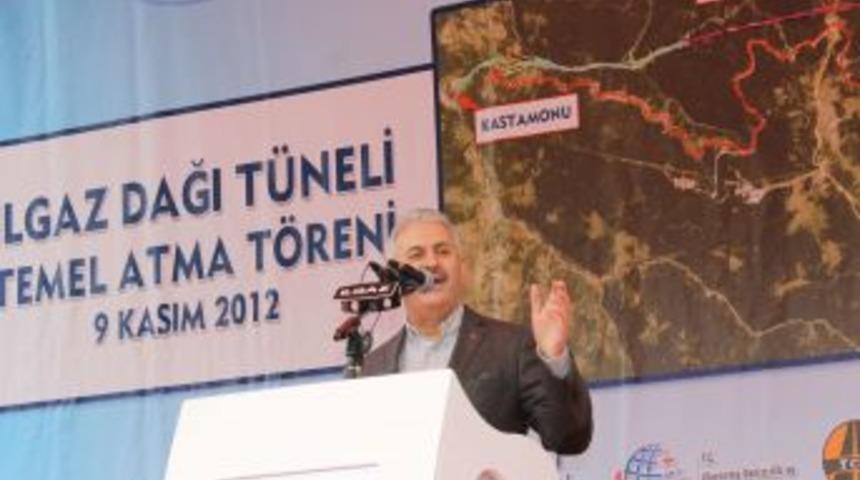 Ilgaz&rsquo;ın Temelini Bakan Yıldırım Attı