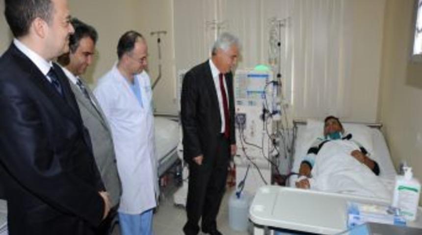 BA&Uuml; Tıp Fak&uuml;ltesi Hastanesi'nde Diyaliz B&ouml;l&uuml;m&uuml; Hizmete A&ccedil;ıldı