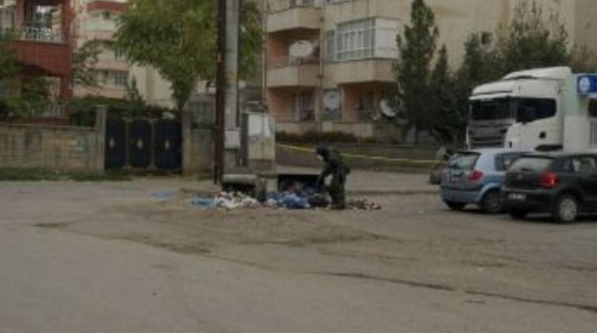 &Ccedil;&ouml;p Konteynırından U&ccedil;aksavar Mermisi &Ccedil;ıktı