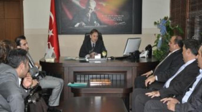 Tısiad Başkanı Kılı&ccedil;'tan Kaymakam Demirci'ye Ziyaret