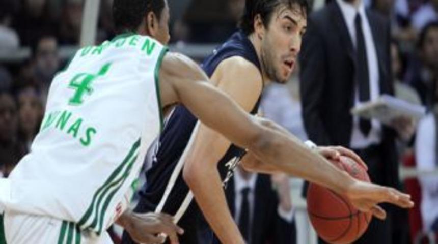Anadolu Efes: 64 - Zalgiris Kaunas: 77