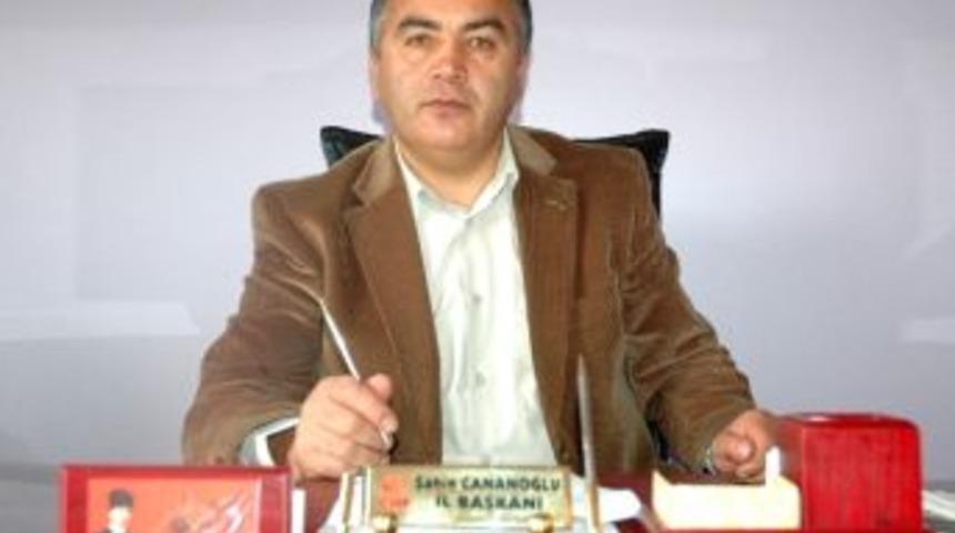 Chp İl Başkanı Cananoğlu, A&ccedil;lık Grevlerini Değerlendirdi