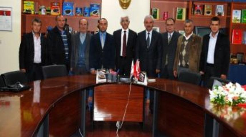 Marmarabilik Y&ouml;netimine Hayırlı Olsun Ziyareti