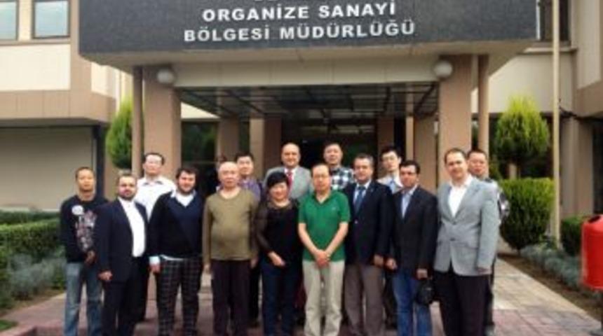 &Ccedil;in&rsquo;den Gelen Işadamı Grubu Denizli&rsquo;de Incelemelerde Bulundu