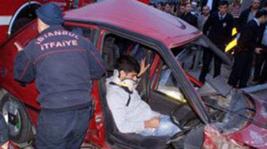 Bariyerde mucize kurtuluş!