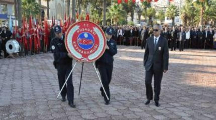 Kuşadası&rsquo;nda 10 Kasım Atat&uuml;rk&rsquo;&uuml; Anma T&ouml;renleri