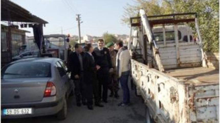 Kaymakam Orhan Sanayi Sitesinde İncelemelerde Bulundu