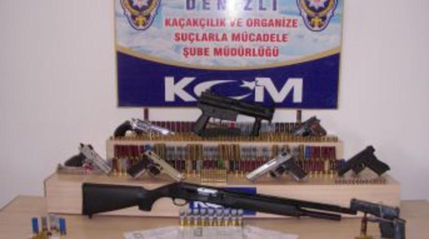 Denizli&rsquo;de Silahlı Su&ccedil; &Ouml;rg&uuml;t&uuml; Operasyonunda 5 Kişi Tutuklandı