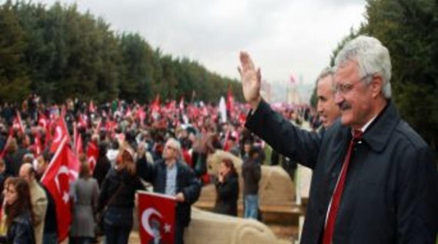 Başkan Tanık, Anıtkabir&rsquo;de