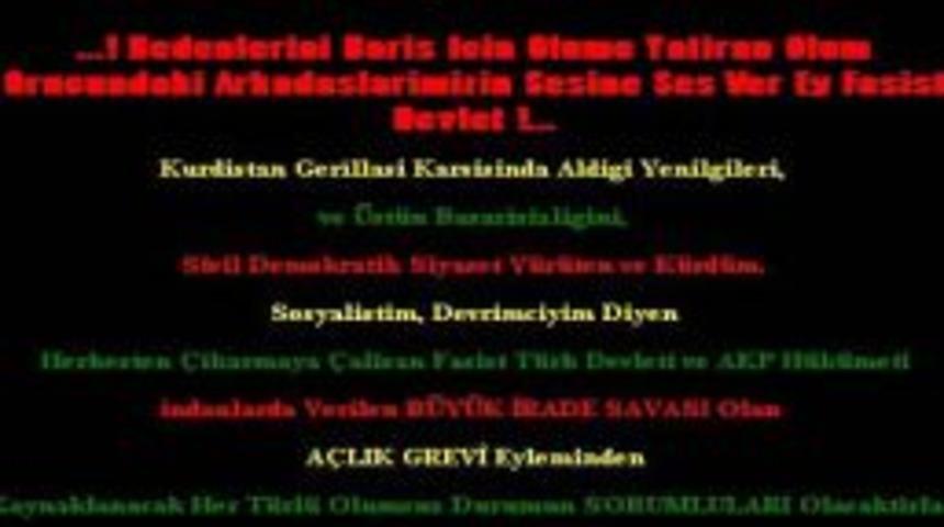 &Ouml;l&uuml;m Orucuna Dikkat &Ccedil;ekmek Isteyen PKK M&uuml;f&uuml;t&uuml;l&uuml;k Sitelerini 'hack'liyor