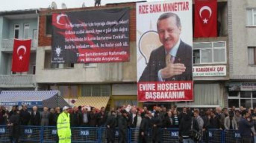 Başbakan Erdoğan Baba Ocağı Rize&rsquo;de