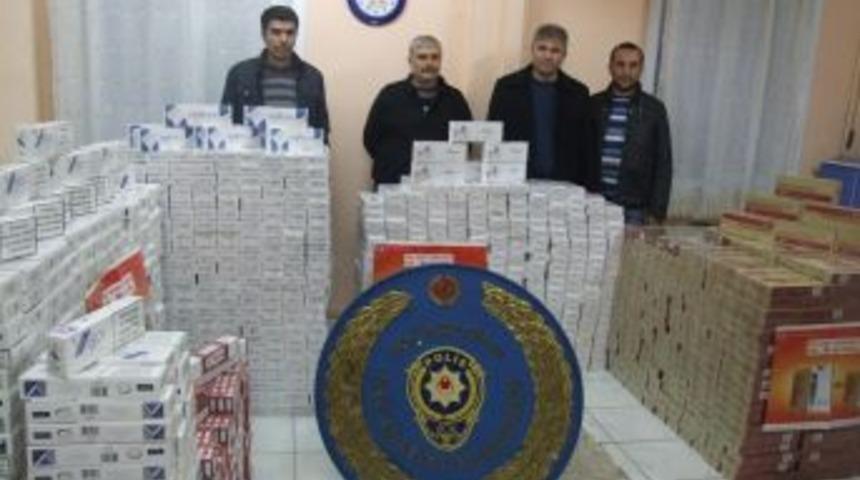 Yozgat&rsquo;ta 20 Bin Paket Ka&ccedil;ak Sigara Ele Ge&ccedil;irildi