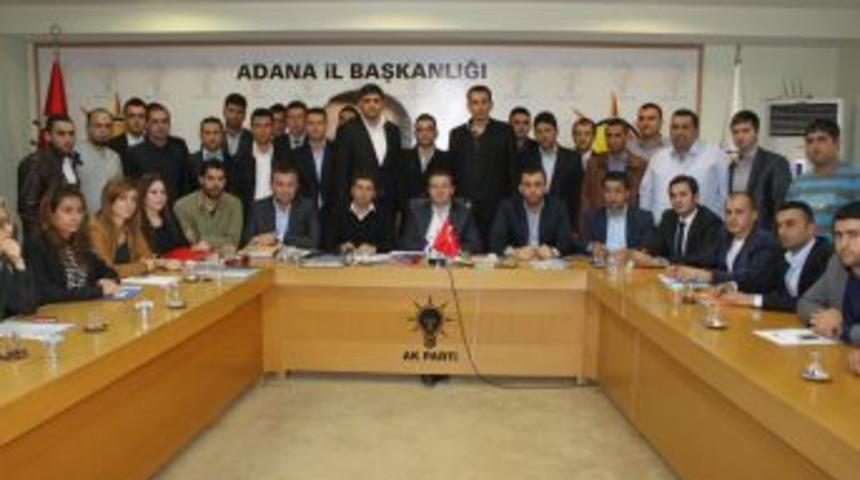 Ak Partili Gen&ccedil;lere ziyaret